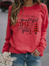 Load image into Gallery viewer, Women's It's The Most Wonderful Time Of The Year Christmas Sweatshirt