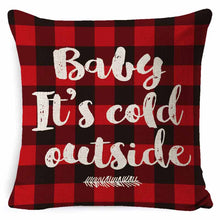 Load image into Gallery viewer, Christmas Print Pillowcase