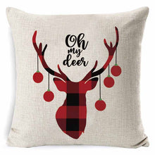 Load image into Gallery viewer, Christmas Print Pillowcase