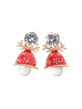 Load image into Gallery viewer, Women's Christmas Pattern Earrings
