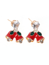 Load image into Gallery viewer, Women's Christmas Pattern Earrings