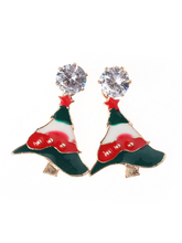 Load image into Gallery viewer, Women's Christmas Pattern Earrings