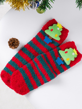 Load image into Gallery viewer, Women's Christmas Christmas Towel Home Socks