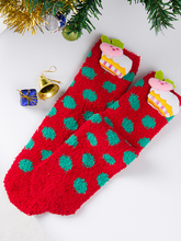 Load image into Gallery viewer, Women's Christmas Christmas Towel Home Socks