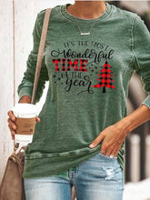 Load image into Gallery viewer, It's The Most Wonderful Time Of The Year Cozy Sweatshirt