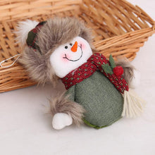 Load image into Gallery viewer, Christmas Santa Snowman Muppet Christmas Tree Backpack Pendant