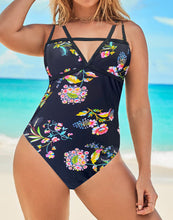 Load image into Gallery viewer, Flower Cut  One Piece Swimsuit