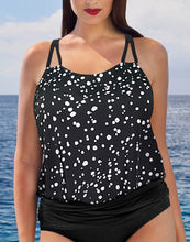 Load image into Gallery viewer, Moana Loop Strap Blouson Tankini Set