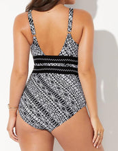 Load image into Gallery viewer, White Water Plunge One Piece Swimsuit