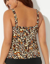 Load image into Gallery viewer, Lynx Flared Tankini Set