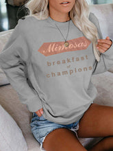 Load image into Gallery viewer, Mimosas Breakfast of Champions Long Sleeve Sweatshirts