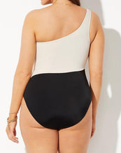 Load image into Gallery viewer, Manhattan One Shoulder One Piece Swimsuit