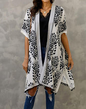 Load image into Gallery viewer, FULLFITALL- Black Print Cover Up