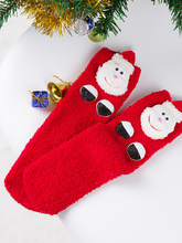 Load image into Gallery viewer, Women&#39;s Christmas Christmas Towel Home Socks

