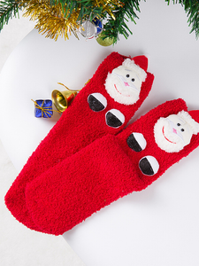 Women's Christmas Christmas Towel Home Socks
