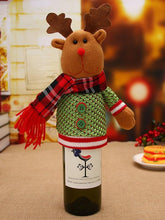 Load image into Gallery viewer, Christmas Santa Snowman Elk Wine Bottle Decoration Set
