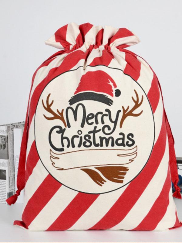 Christmas gift bag canvas bag