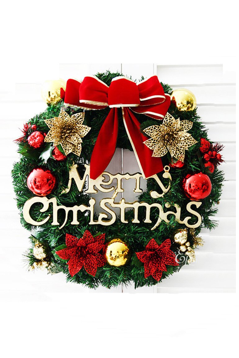 Christmas simulation garland door fireplace ornaments