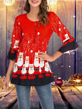 Load image into Gallery viewer, Christmas 3D Printed T-Shirt
