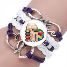 Load image into Gallery viewer, Autism Awareness Bracelet Autism Mom Charm Bracelet
