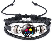Load image into Gallery viewer, Autism Awareness Adjustable Bracelets

