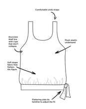 Load image into Gallery viewer, Derby Side Tie Blouson Tankini with Loose Short
