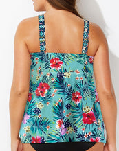 Load image into Gallery viewer, CATAMARAN TIE FRONT UNDERWIRE TANKINI Set
