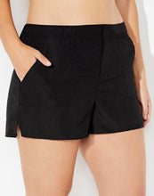 Load image into Gallery viewer, Luau Side Tie Blouson Tankini with Cargo Short
