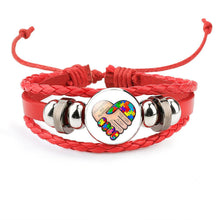 Load image into Gallery viewer, Autism Awareness Adjustable Bracelets
