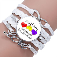 Load image into Gallery viewer, Autism Awareness Bracelet Autism Mom Charm Bracelet
