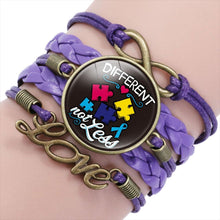 Load image into Gallery viewer, Autism Awareness Bracelet Autism Mom Charm Bracelet
