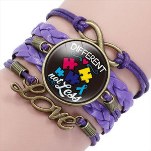 Autism Awareness Bracelet Autism Mom Charm Bracelet